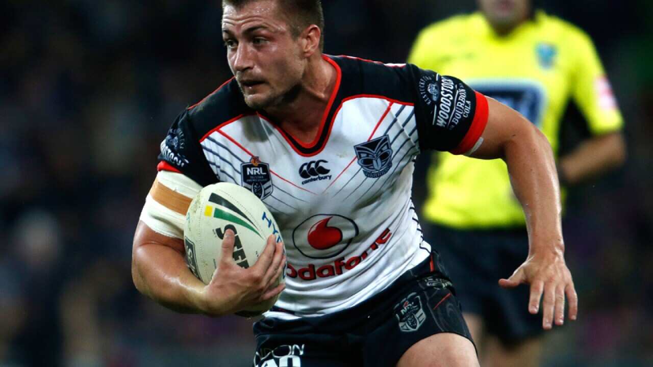 Kieran Foran of the Warriors