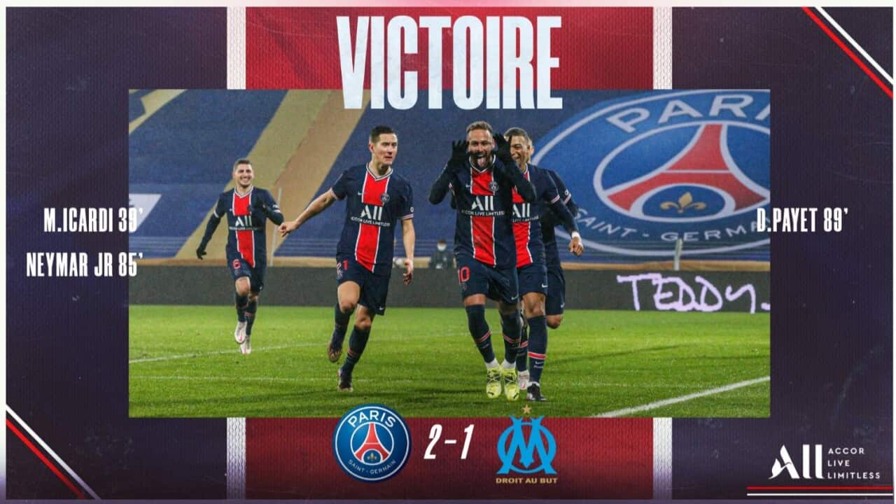 Le PSG gagne son dixième Trophée des champions