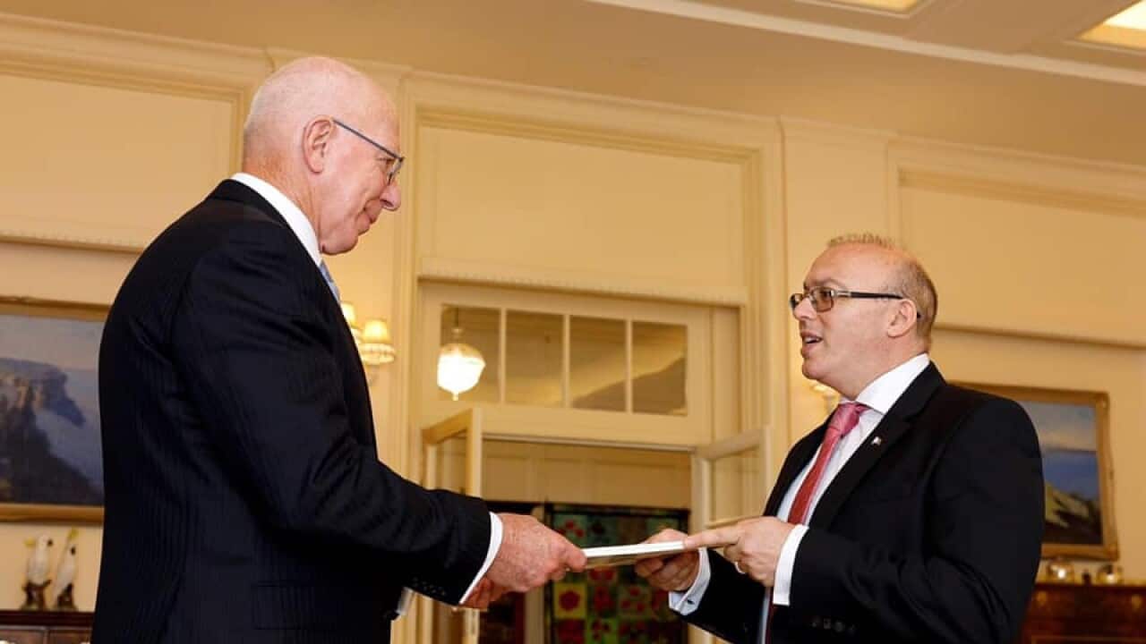 Mr Mario Farrugia Borg, the new High Commissioner for Malta in Australia