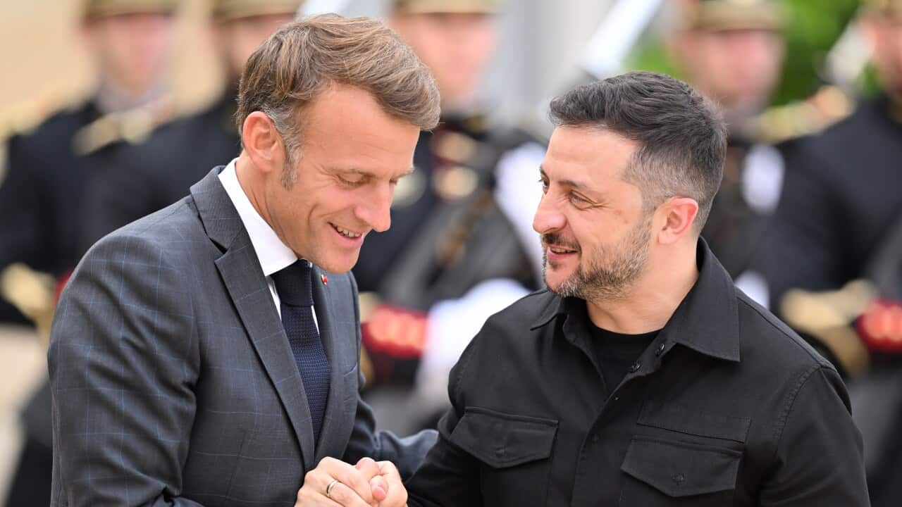 Twenty-six nations pledge post-war security guarantees to Ukraine, Macron says Twenty-six nations pledge post-war security guarantees to Ukraine, Macron says