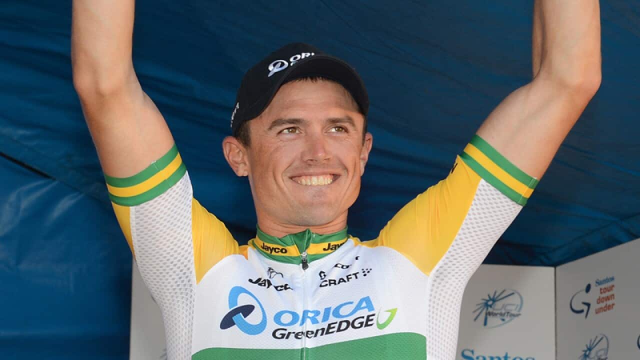 Australian cyclist Simon Gerrans