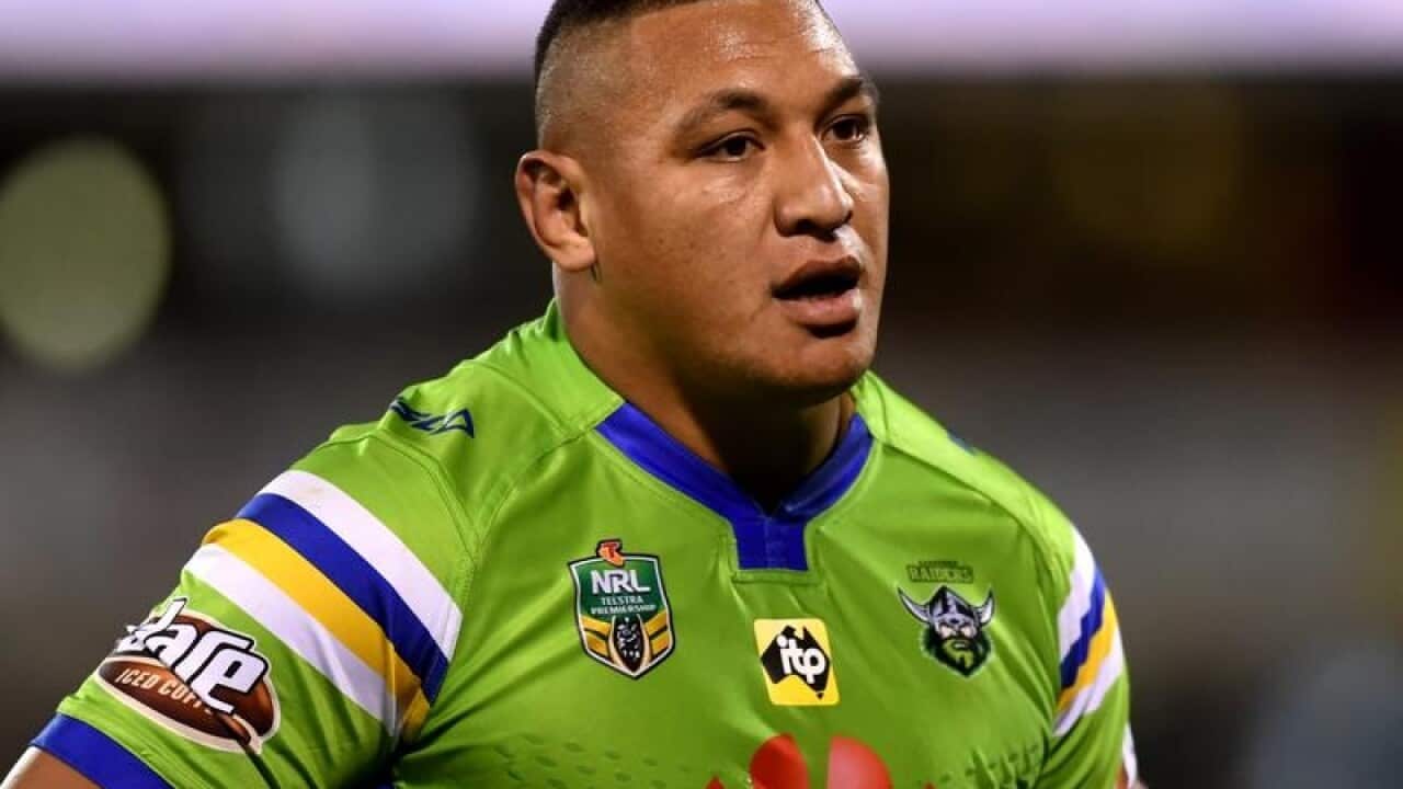 Josh Papalii of the Raiders