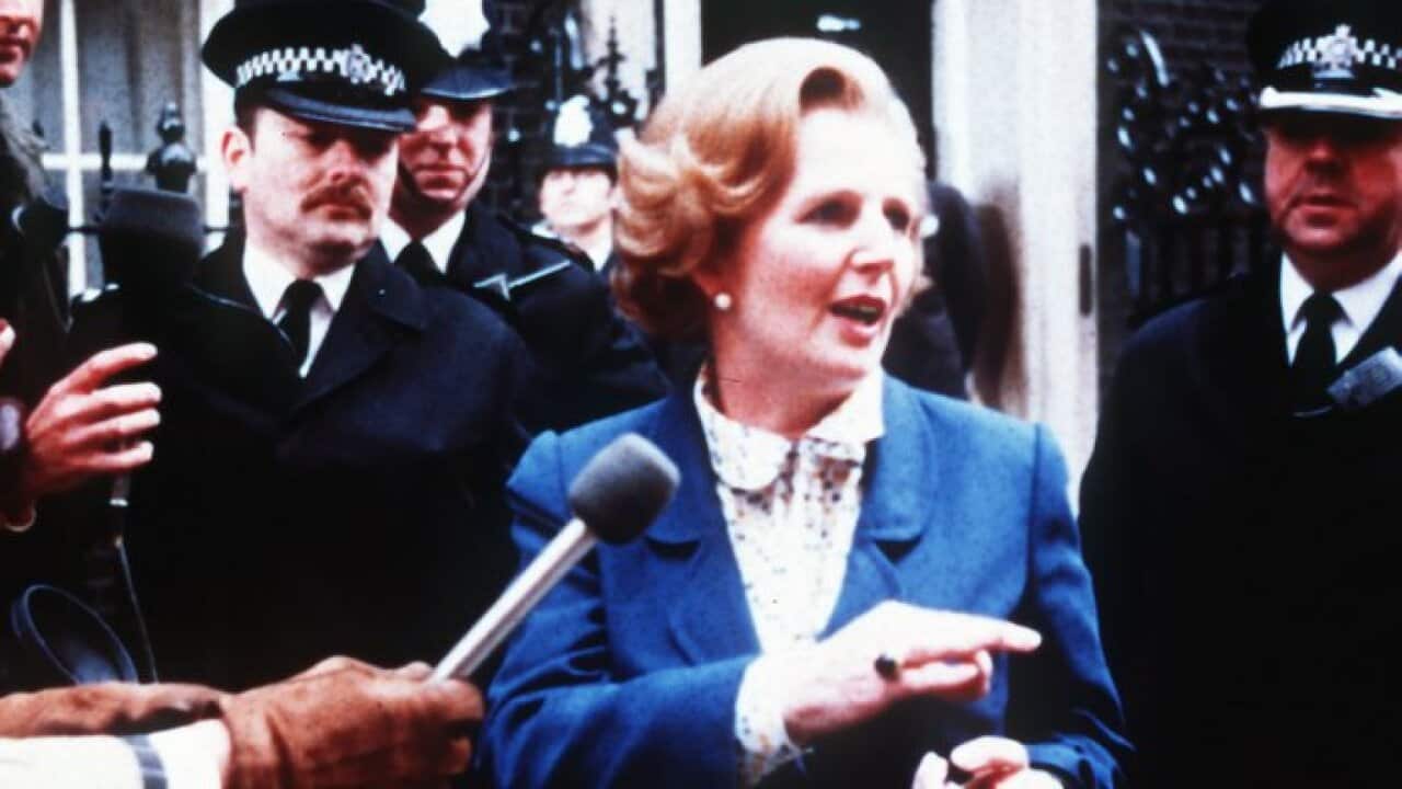 Prime Minister Margaret Thatcher