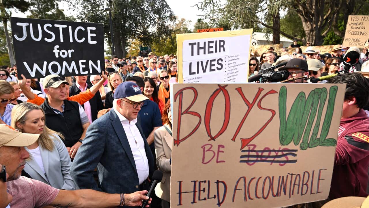 NATIONAL RALLY AGAINST VIOLENCE CANBERRA