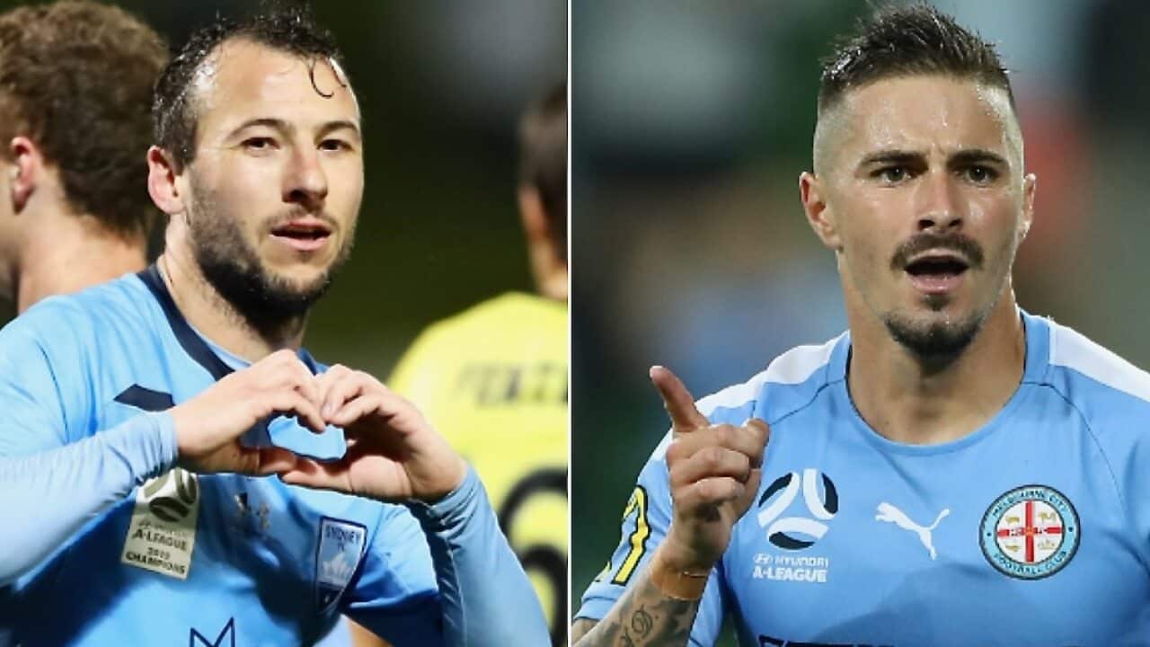 Adam Le Fondre and Jamie Maclaren