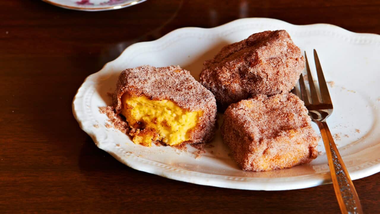 Fried custard