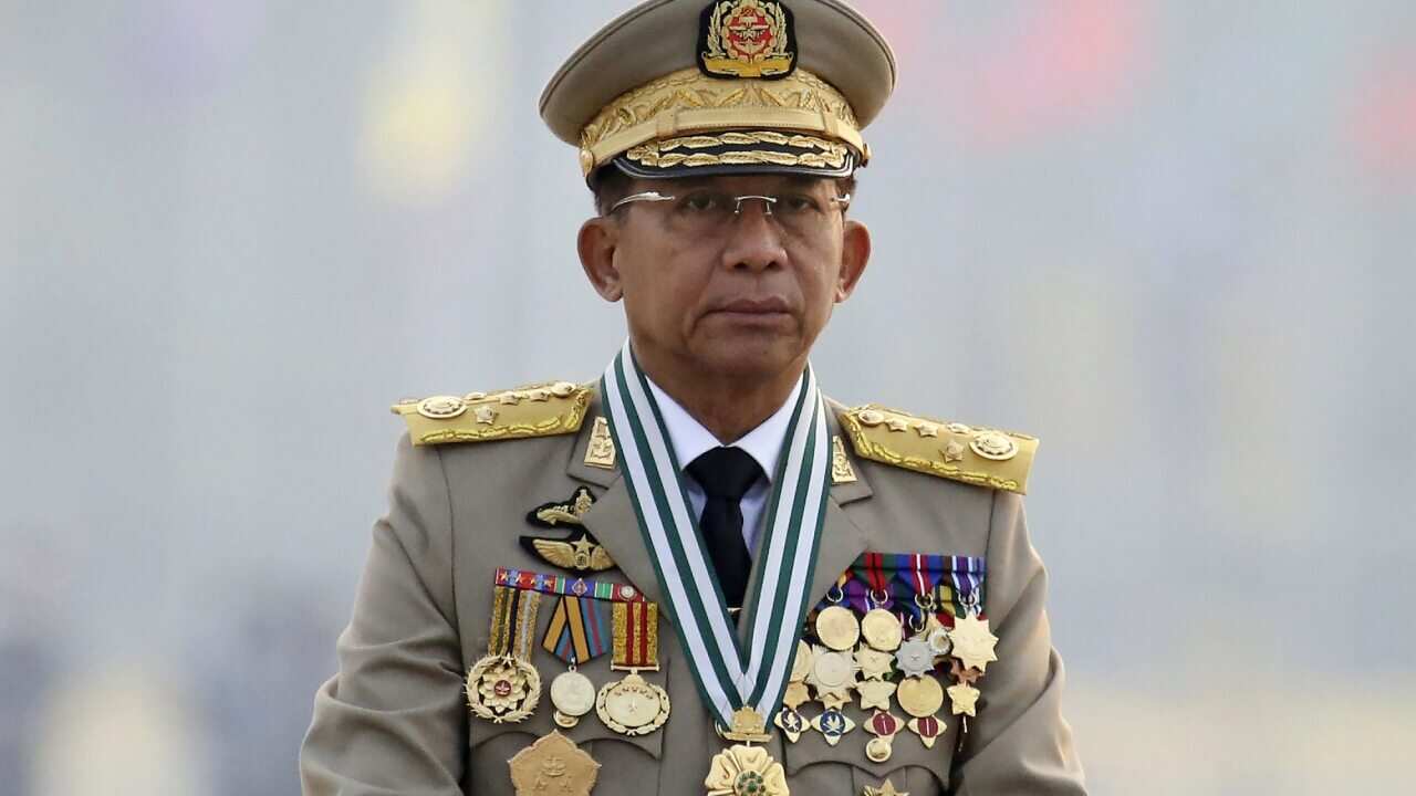 Myanmar's Commander-in-Chief, Senior General Min Aung Hlaing.