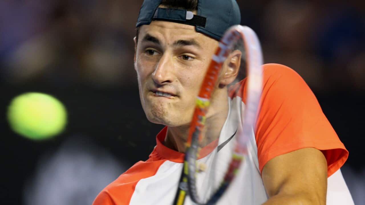 Australian tennis player Bernard Tomic
