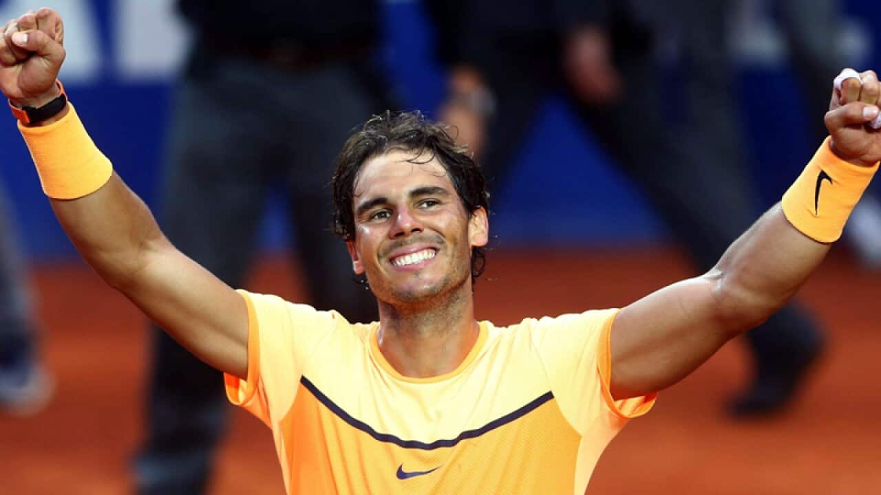 Spanish tennis player Rafael Nadal