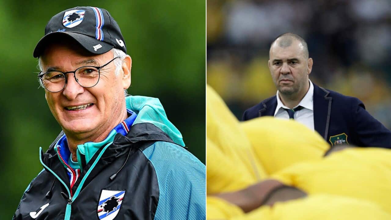 Claudio Ranieri e Michael Cheika