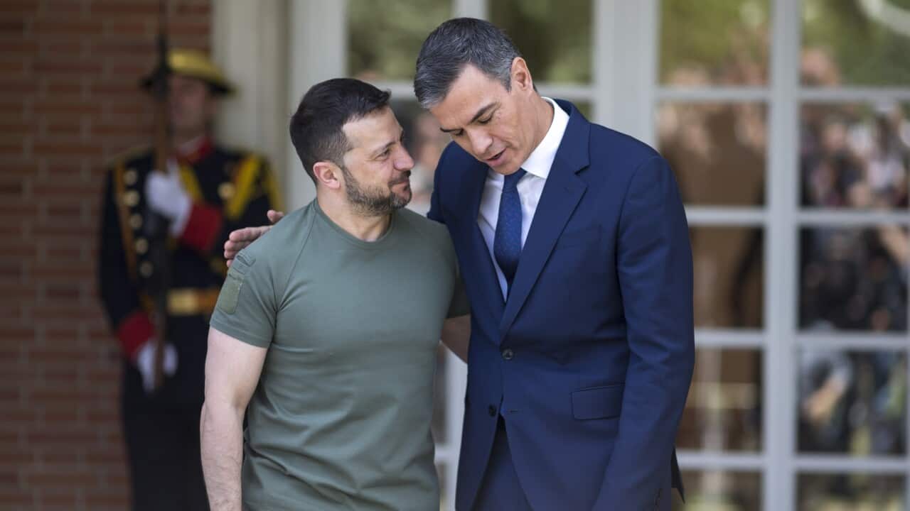 Volodymyr Zelensky visits Spain - 27 May 2024