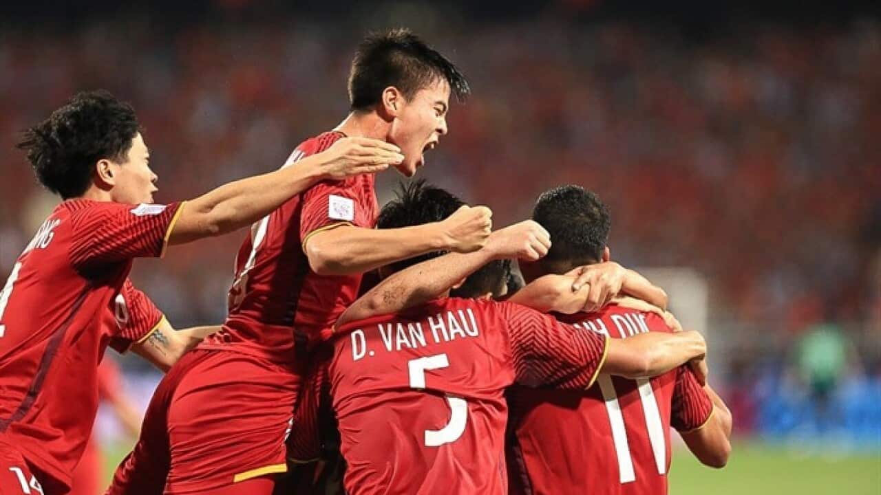 Vietnamese football team in AFF 2018