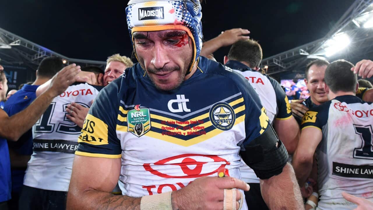North Queensland Cowboys playmaker Johnathan Thurston