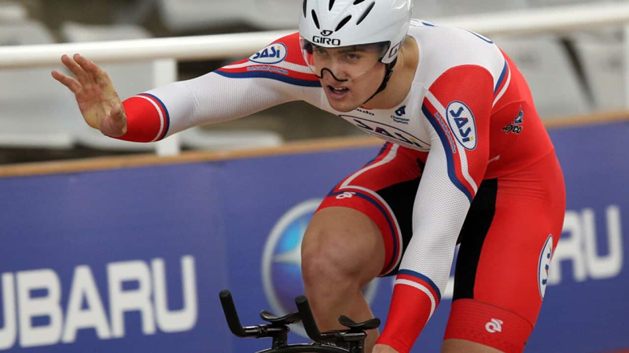 Australian cyclist Matthew Glaetzer