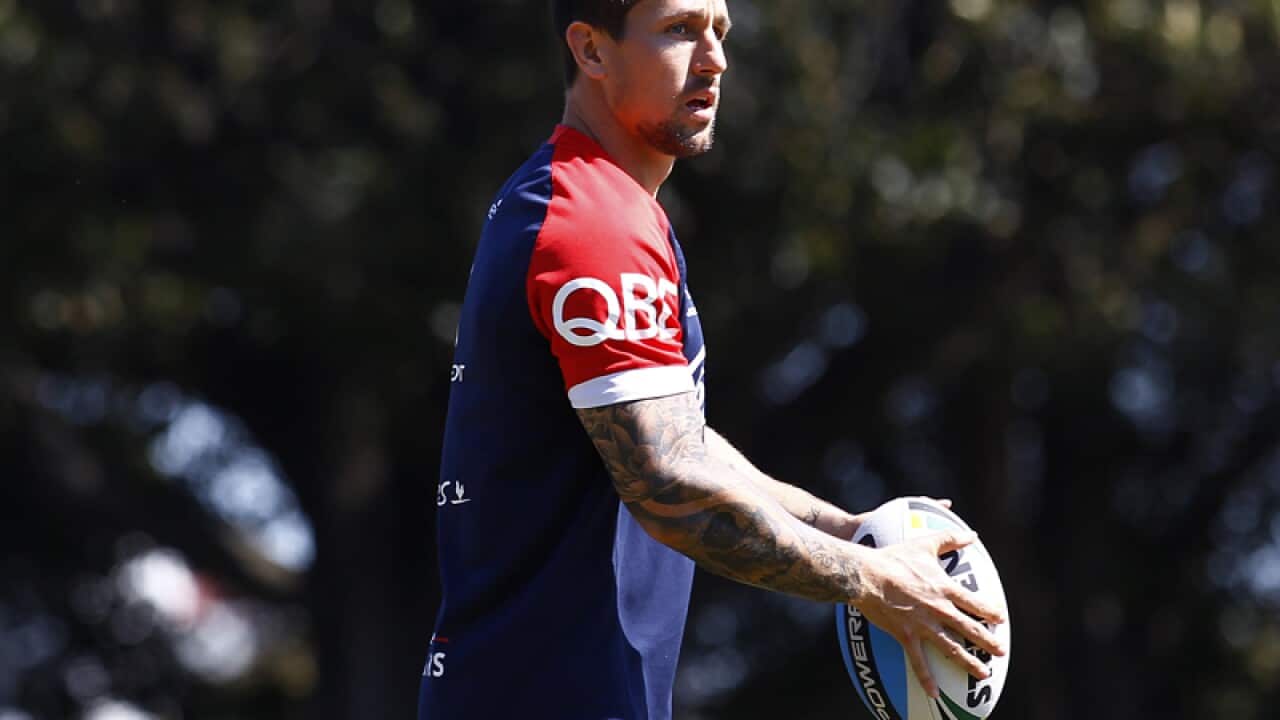 Sydney Roosters player Mitchell Pearce