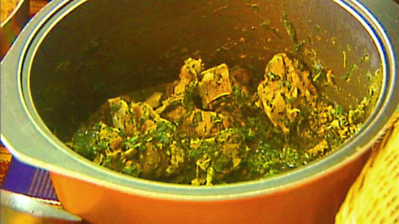 Black eyed pea stew (egwein)