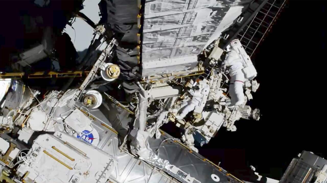 NASA astronauts Christina Koch and Jessica Meir going for the first women space walk.