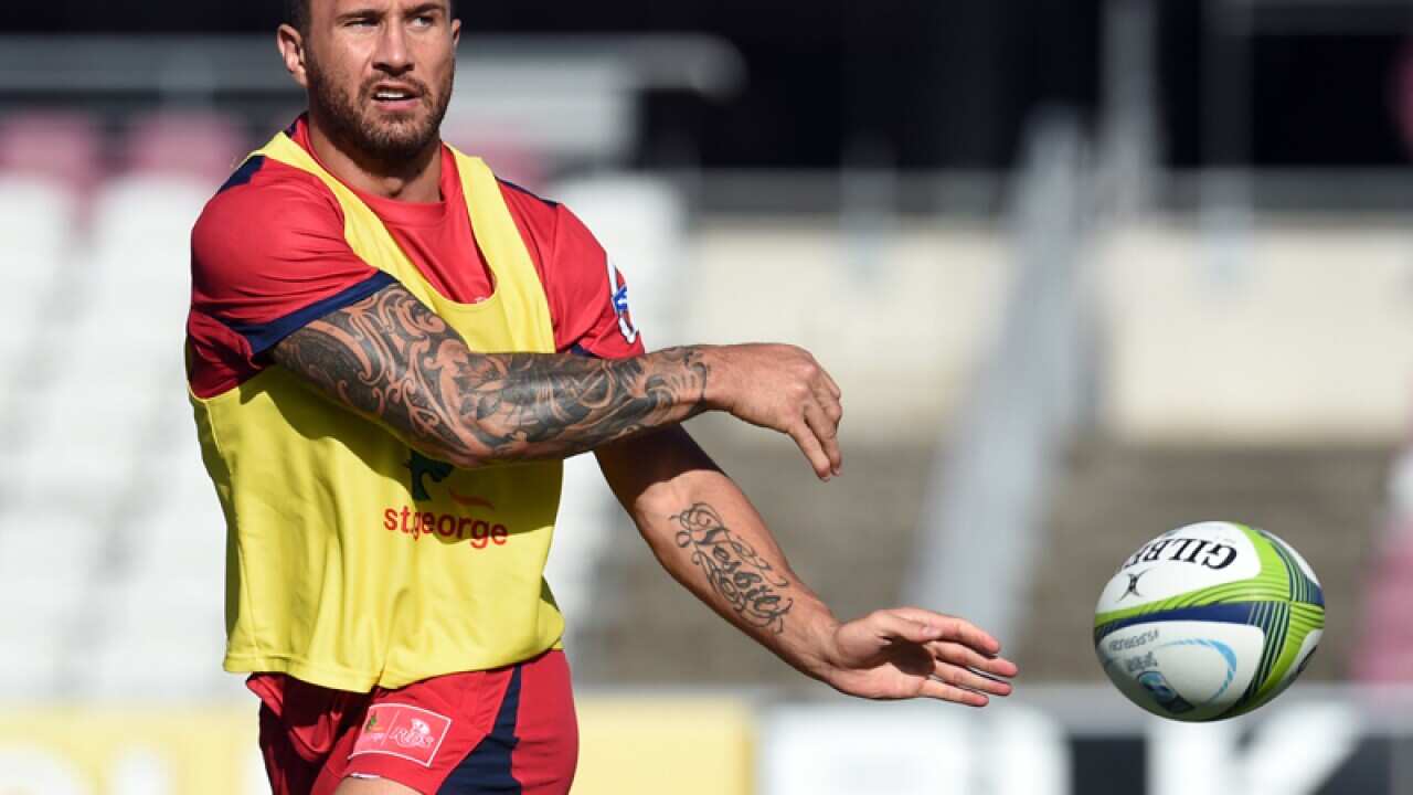 Queensland Reds player Quade Cooper