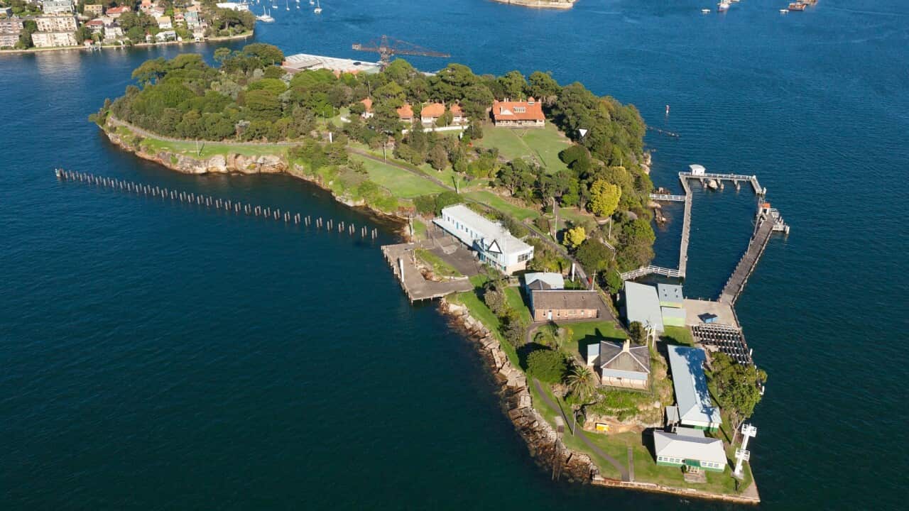 Sydney’s Goat Island which is also known as Me-Mel