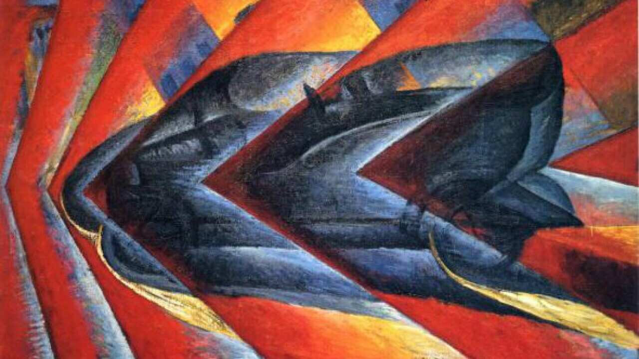Luigi Russolo - Dinamismo di un’Automobile