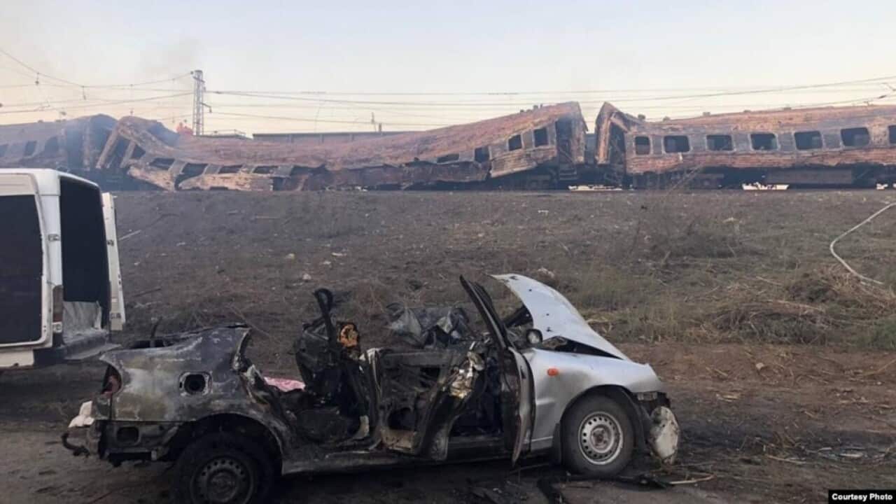 As Ukrinform reported, on August 24, Russian troops launched a missile strike on the Chaplyne railway station in Dnipropetrovsk region. As a result of the attack, 25 people, including two children.jpg