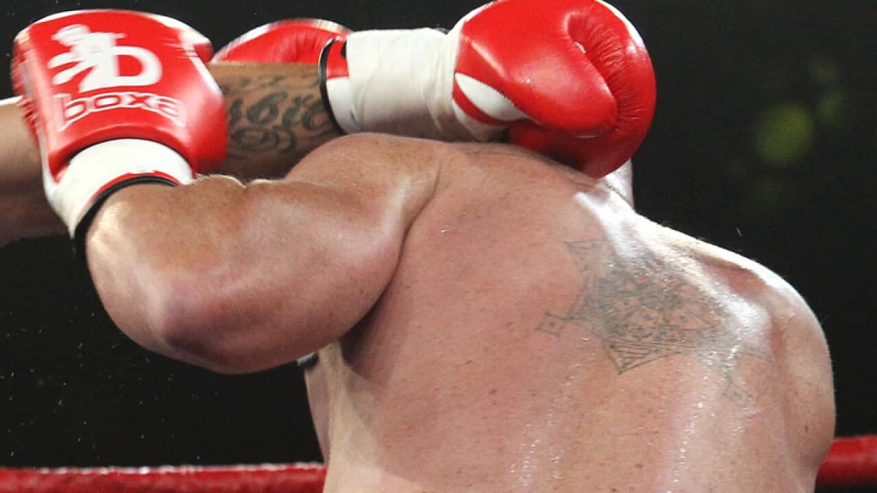 File photo of boxing fight