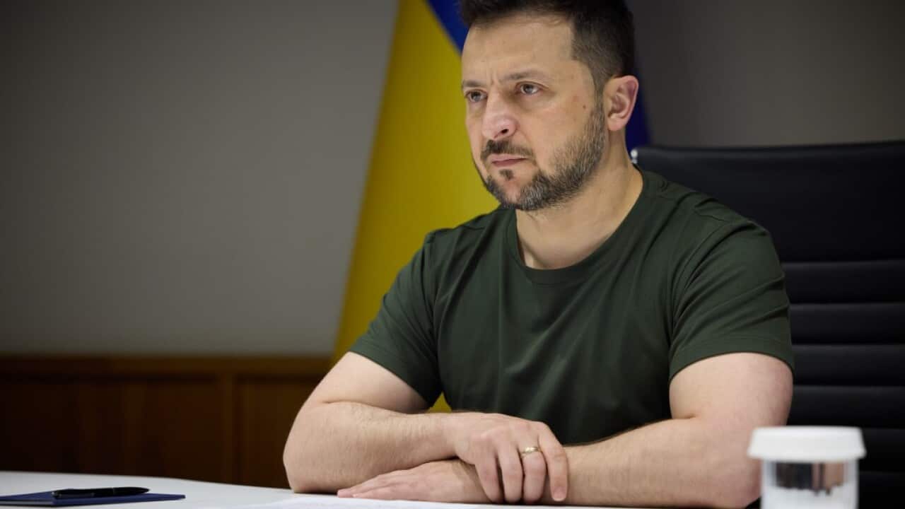 We need an efficient financial shield - the President during the Ministerial Roundtable Discussion for Support to Ukraine at the World Bank. Credit The Presidential Office of Ukraine.jpeg