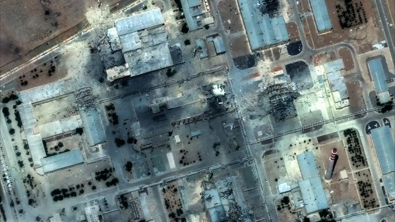 Iran Nuclear site US B-2 bomber Isfahan