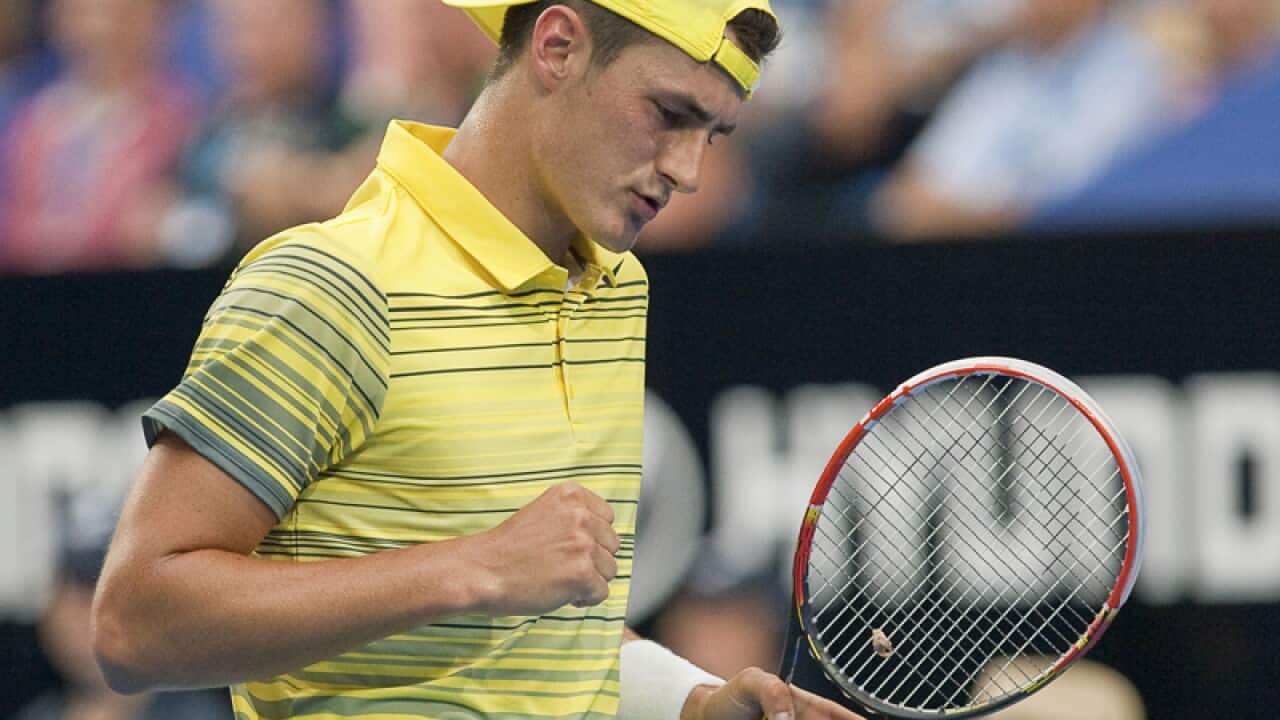 Australian tennis player Bernard Tomic