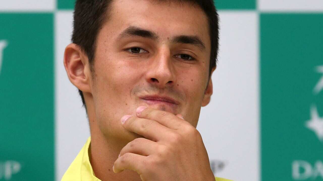 Australia's Davis Cup player Bernard Tomic