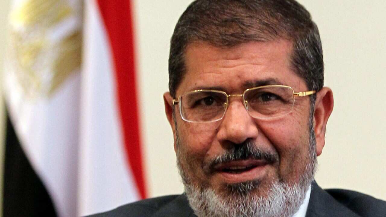 Former Egyptian leader Mohamed Morsi