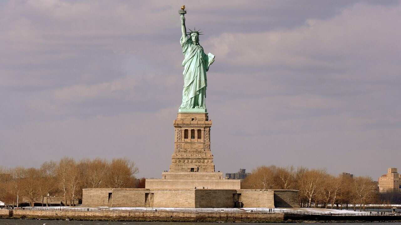 Liberty statue in America