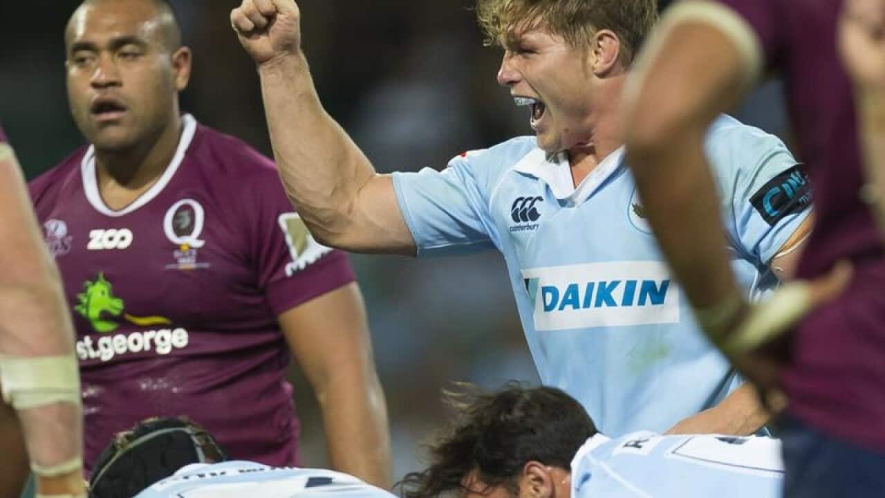 Michael Hooper of the NSW Waratahs