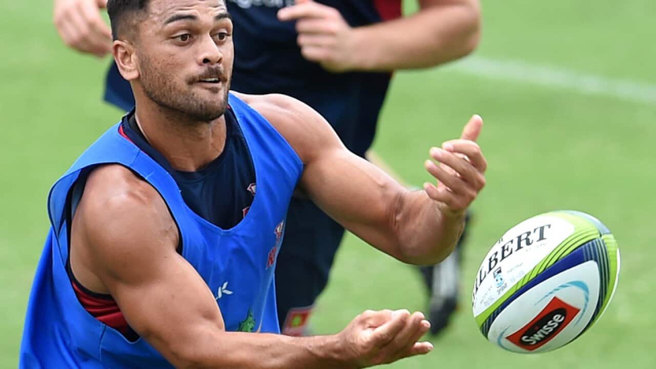 Queensland Reds player Karmichael Hunt.