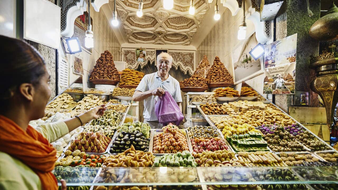 Marrakech pastry shop