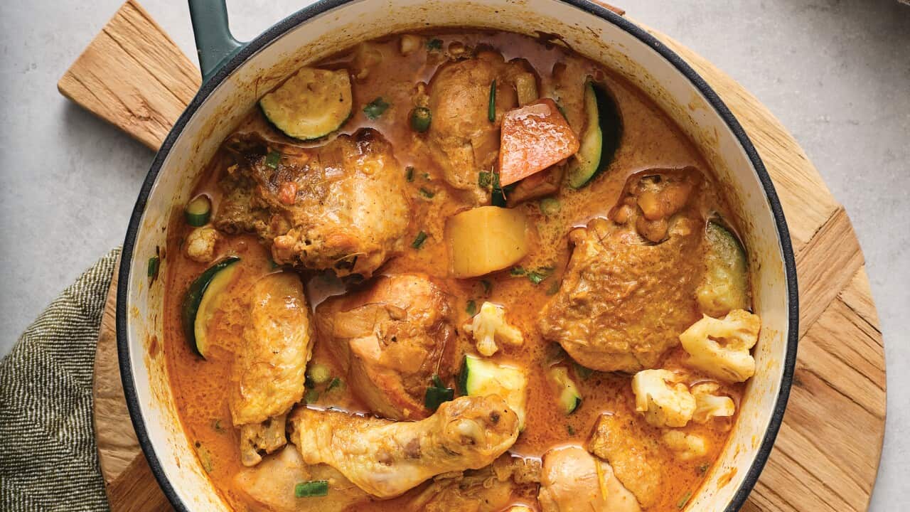 Elder Bruno's chicken curry with Maar (native lemongrass) p. 80.jpg