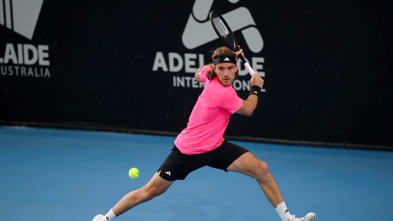 Stefanos Tsitsipas of Greece