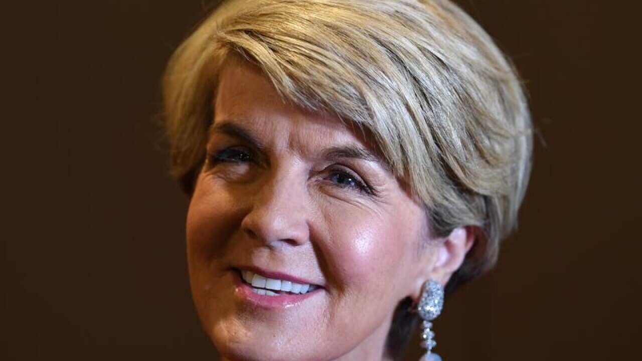 Former foreign minister Julie Bishop
