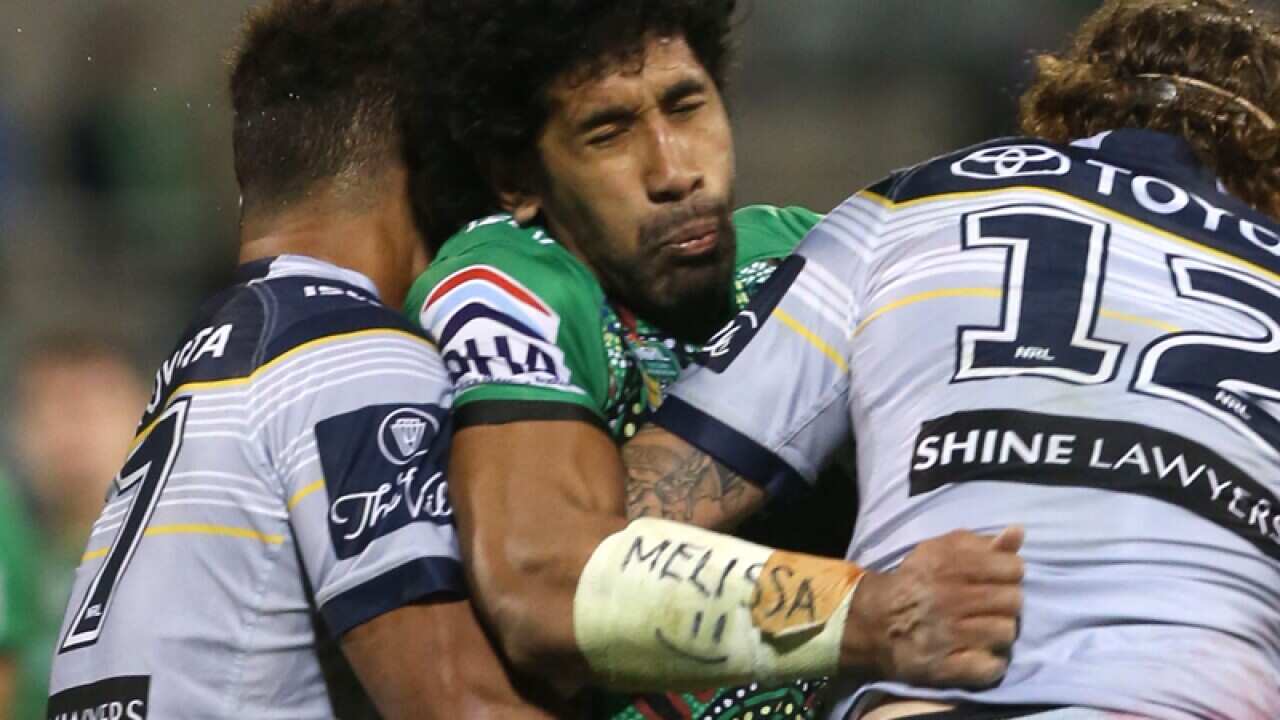 Canberra Raiders NRL player Sia Soliola