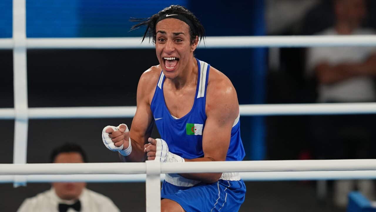 Imane Khelif: Boxer addresses Olympics gender row ahead of gold-medal bout | SBS News