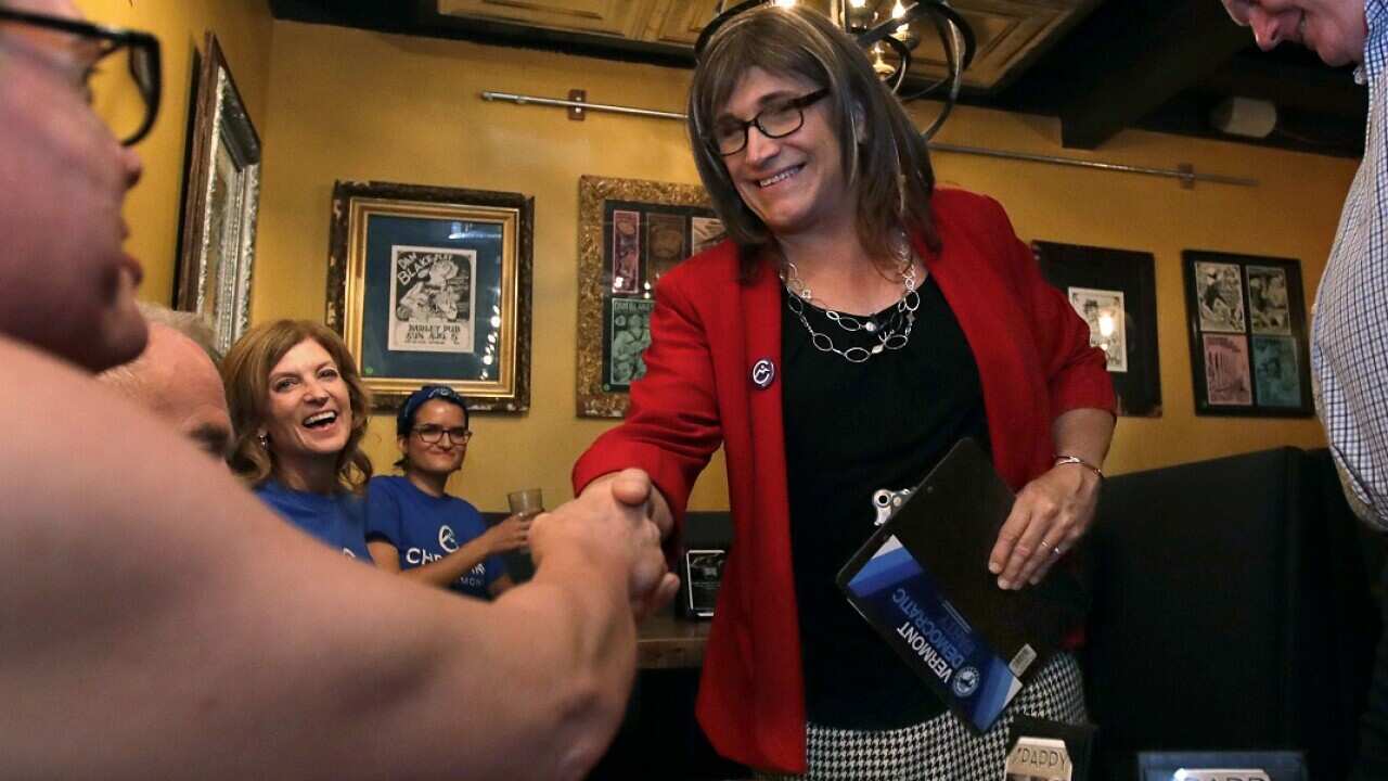 Vermont Democratic gubernatorial candidate Christine Hallquist.