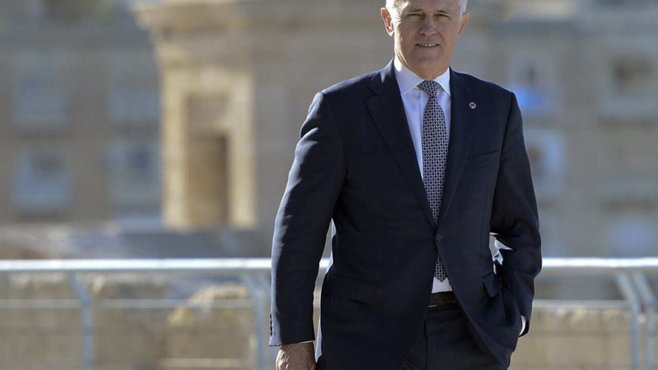 Australia's Prime Minister Malcolm Turnbull