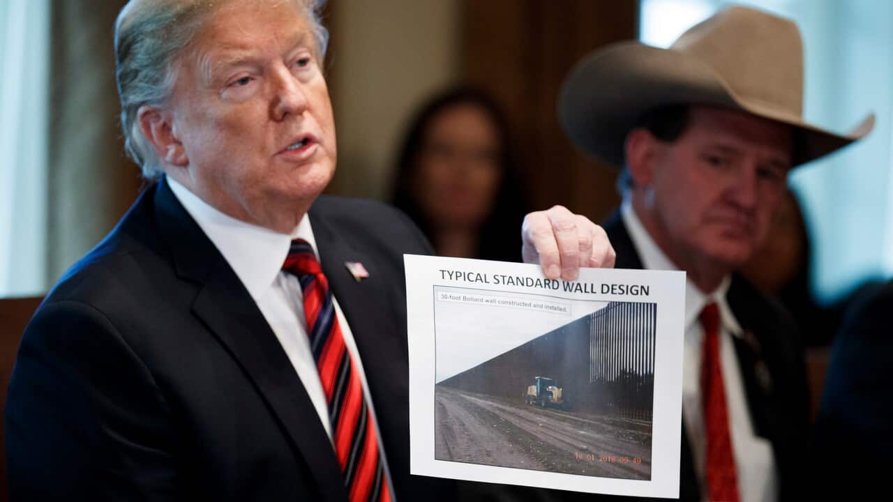 The president invoked a "national emergency" to help fund the construction of the wall.