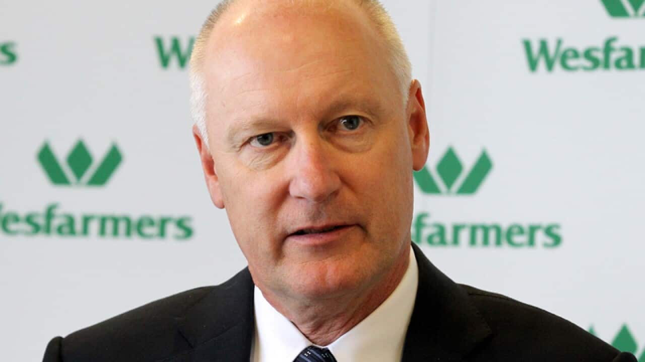 Outgoing Wesfarmers managing director Richard Goyder