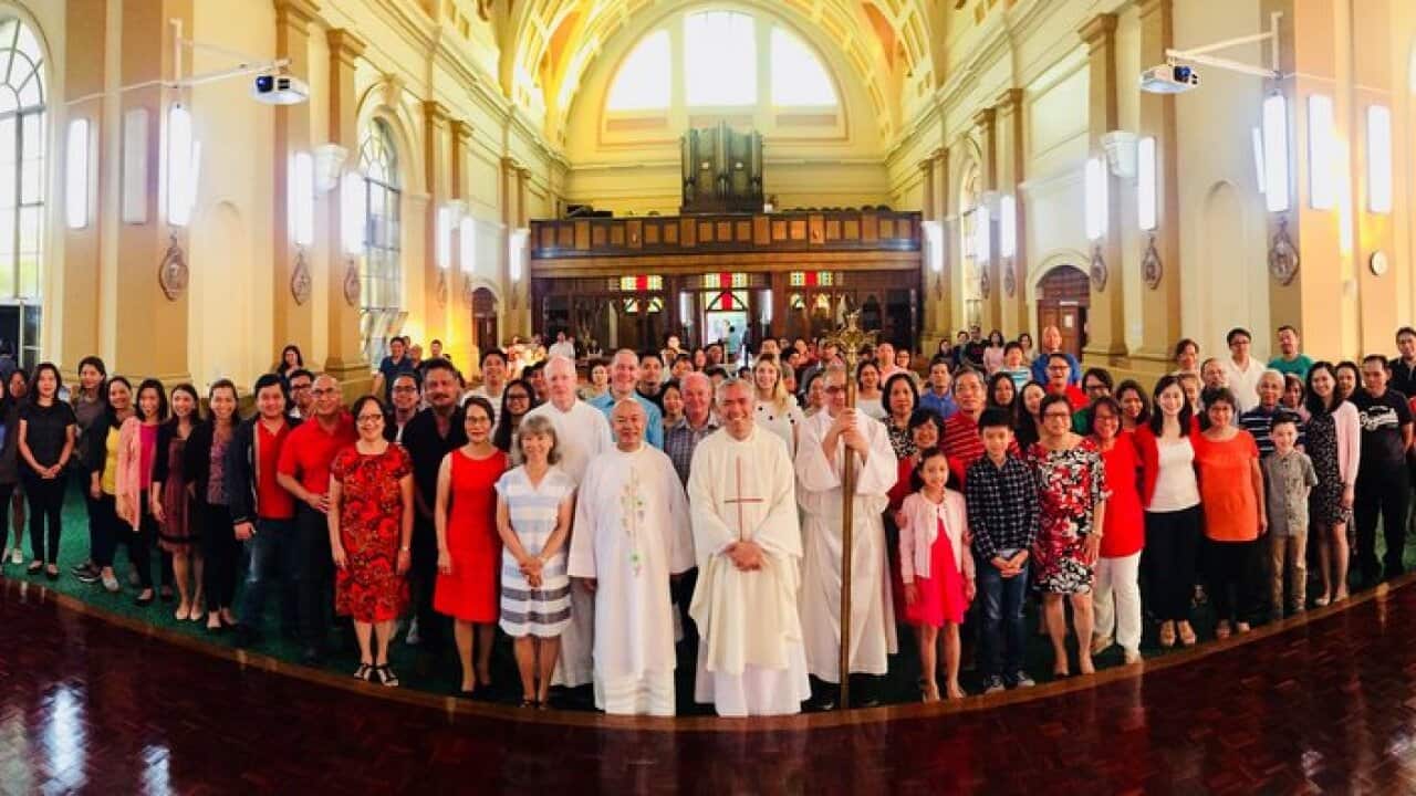 Simbang Gabi in Chatswood, Sydney