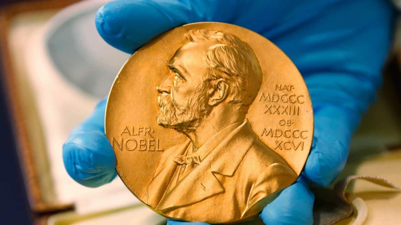 A Nobel Prize medal.