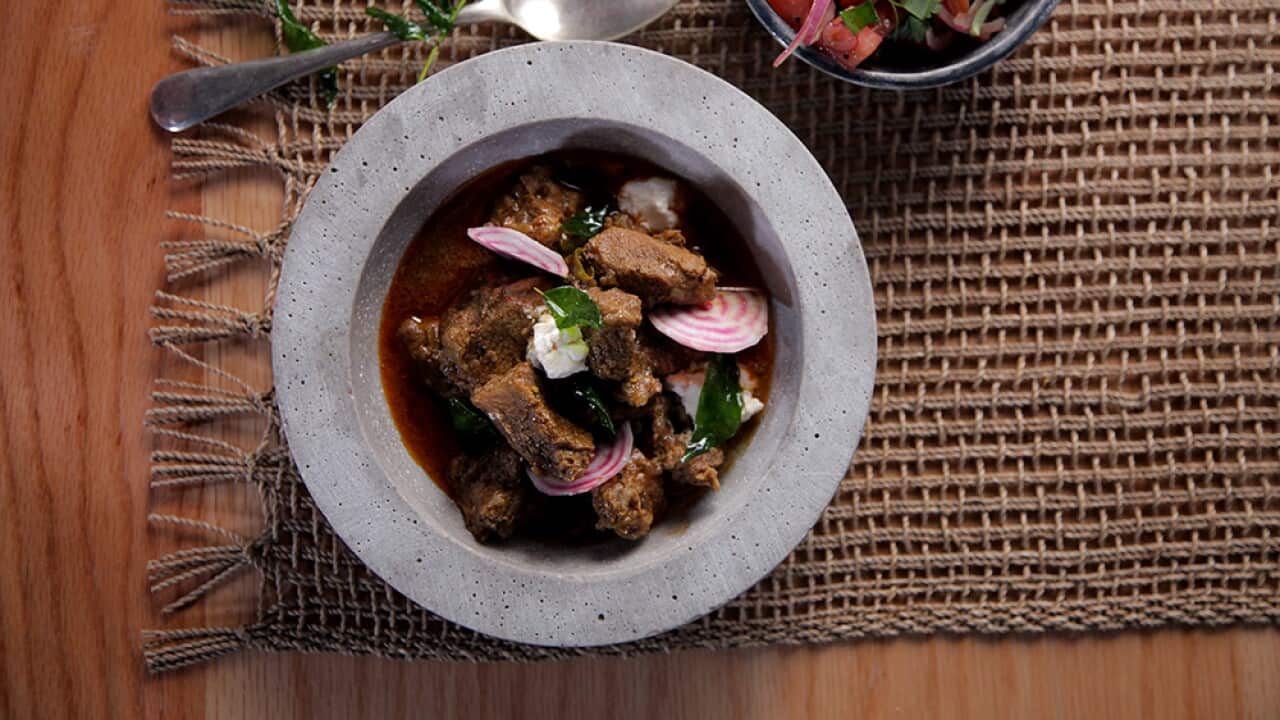 Goat curry