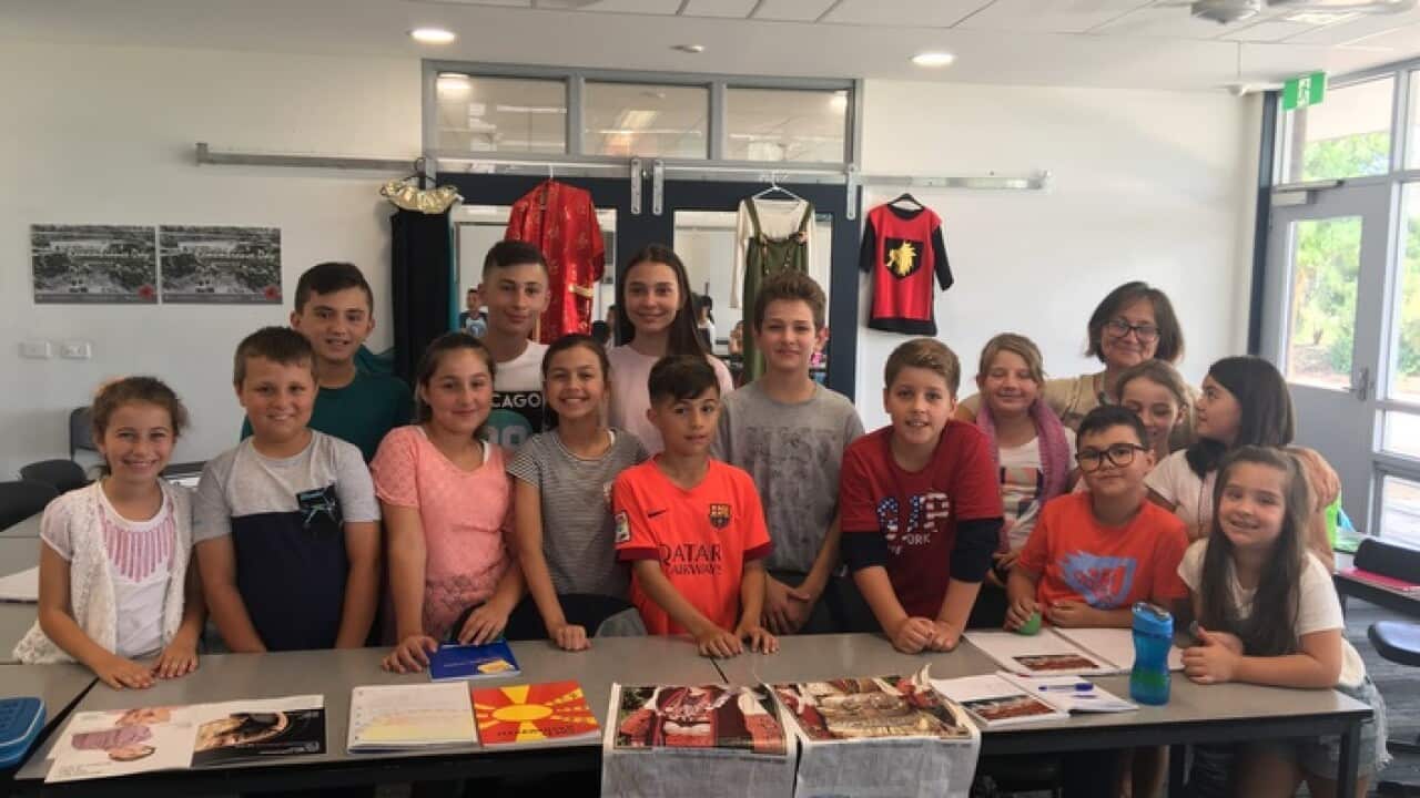 VSL Altona students speak Macedonian