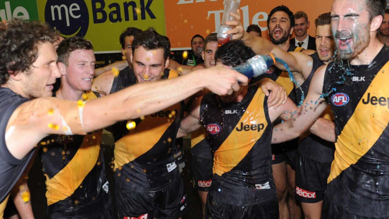 Richmond Tigers celebrate