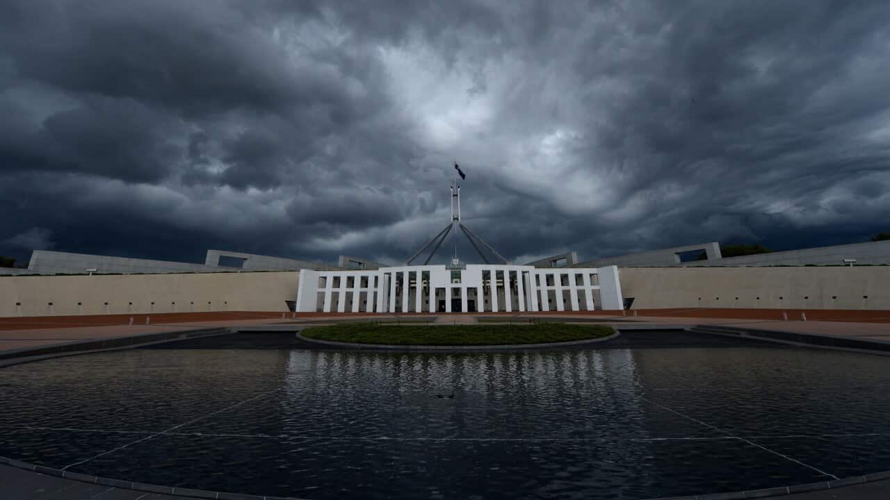 Parliament House in Canberra